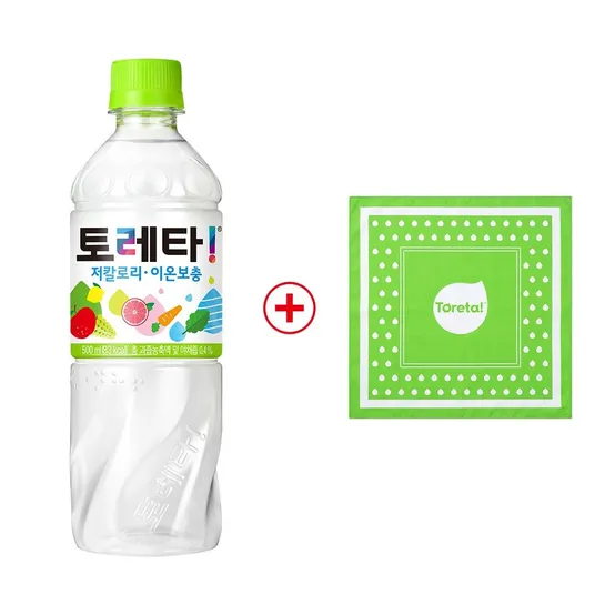 (본사직영) 토레타 500ml PET 24입+토레타 반다나 증정