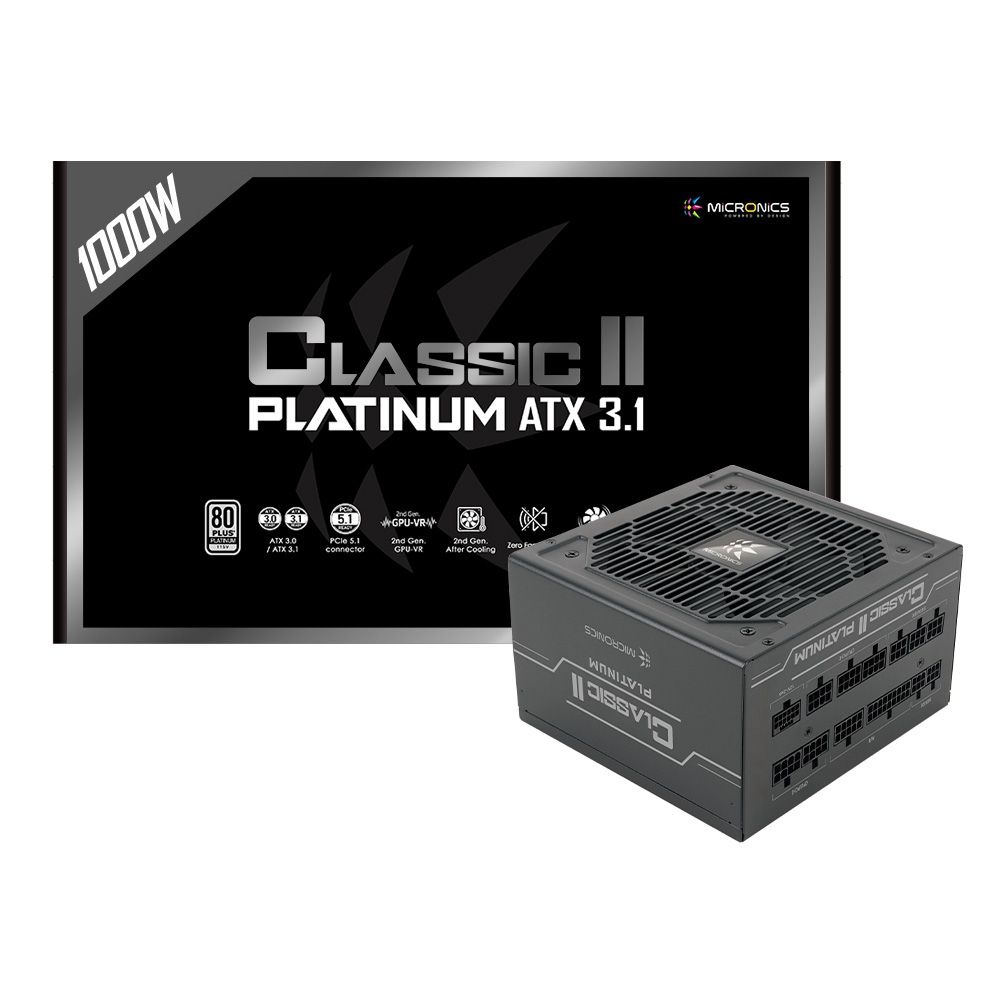 [오늘출발] 마이크로닉스 Classic II 1000W 80PLUS플래티넘 ATX3.1