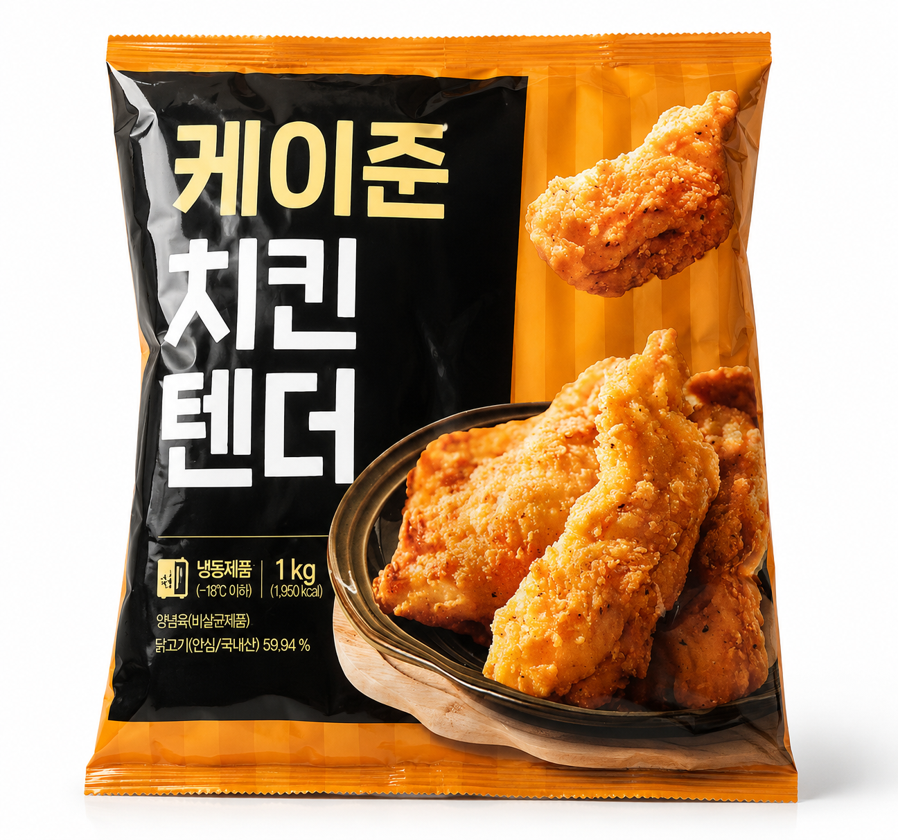 마니커 케이준치킨텐더 1kg+1kg/가슴속살텐더스틱 1kg+1kg