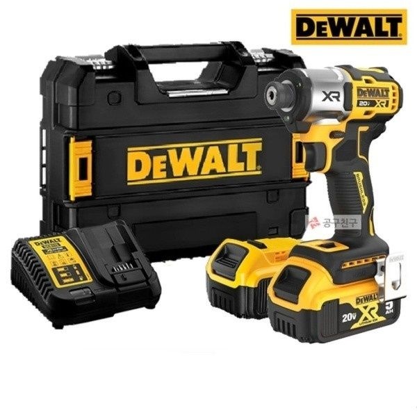UnKnown Dewalt 디월트 DCF845P2T 충전 BL 임팩트 드라이버 풀세트 3단 속도 조절 4103834