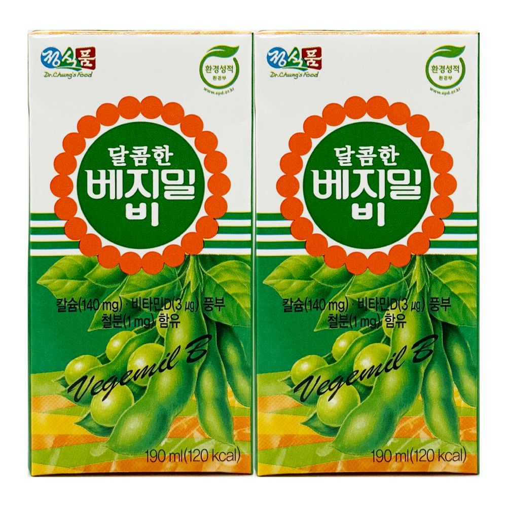 [온누리7%혜택]베지밀 달콤한 두유 B 190ml 48팩