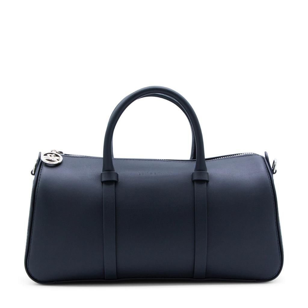 [해외] 롱샴 10271HFK001 NOIR BLACK LEATHER M DAYLONG TOTE BAG