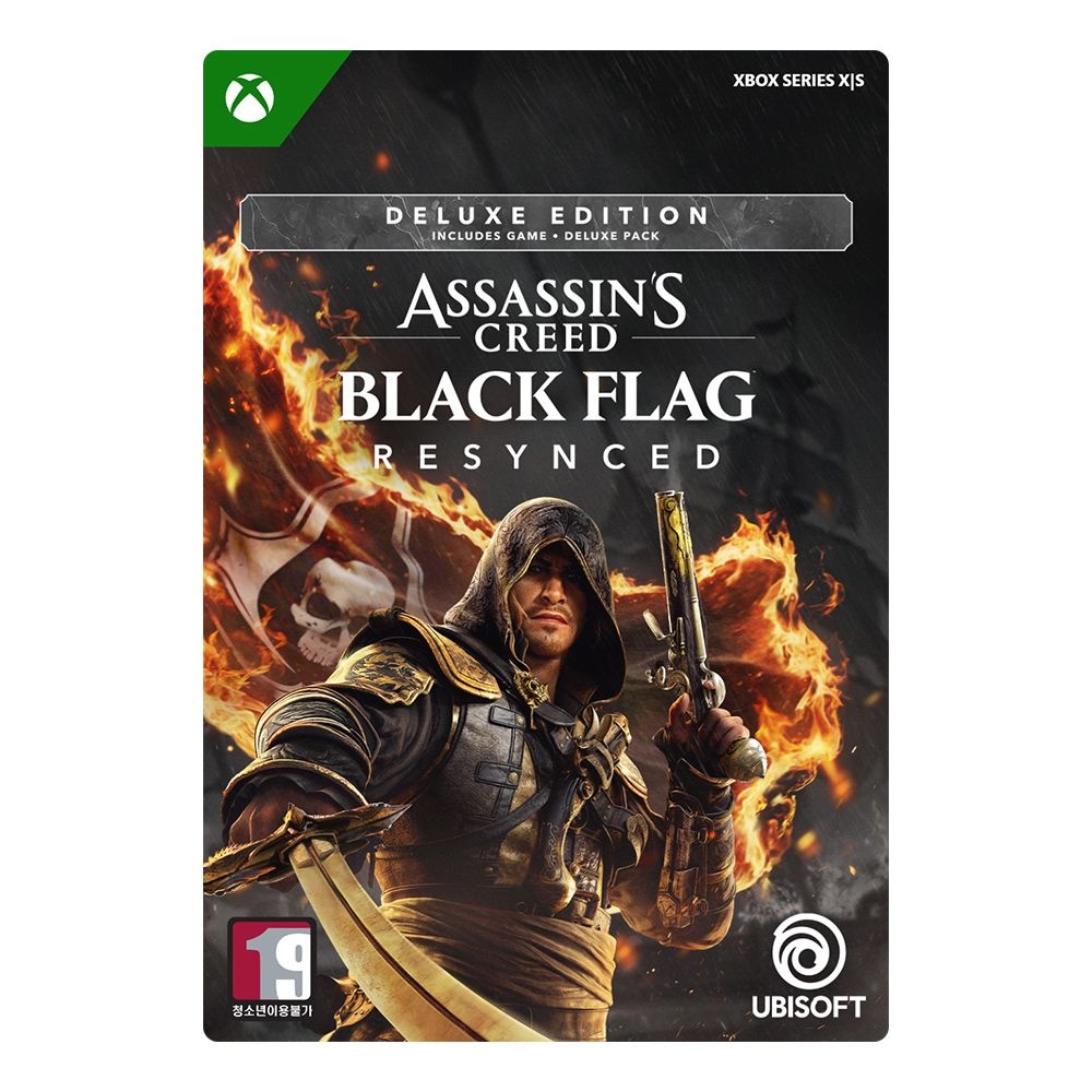 마이크로소프트 [ Xbox XlS ] 어쌔신 크리드 블랙 플래그 리싱크드 디럭스 에디션 Digital Code