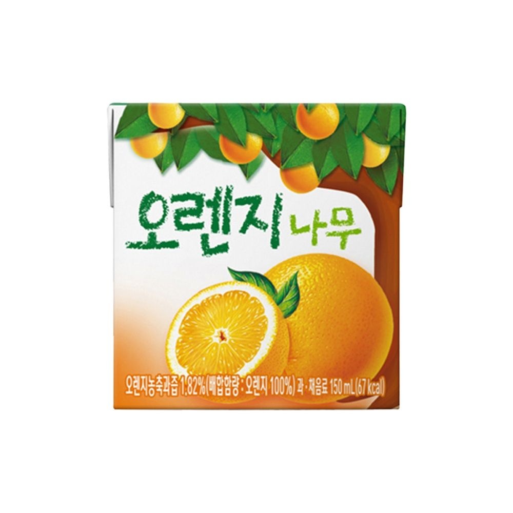 서울우유 오렌지나무 주스 150ml 48개입