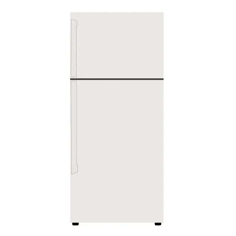 LG전자 LG전자 오브제컬렉션 냉장고 D502MEE33 507L-후