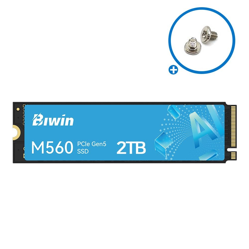 비윈 BIWIN M560 NVMe Gen5 M.2 2280 SSD 2TB