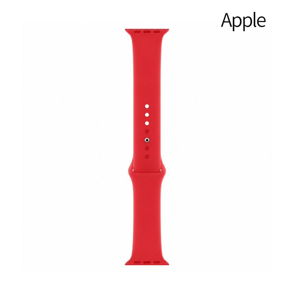 Apple 정품 오렌지스펙트럼 애플 정품 애플워치 스트랩 스포츠 밴드 애플워치11 울트라 SE3 42-49mm, 프로덕트레드