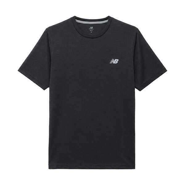 뉴발란스 RC 에센셜 러닝 반팔티 블랙 MT41253-BK