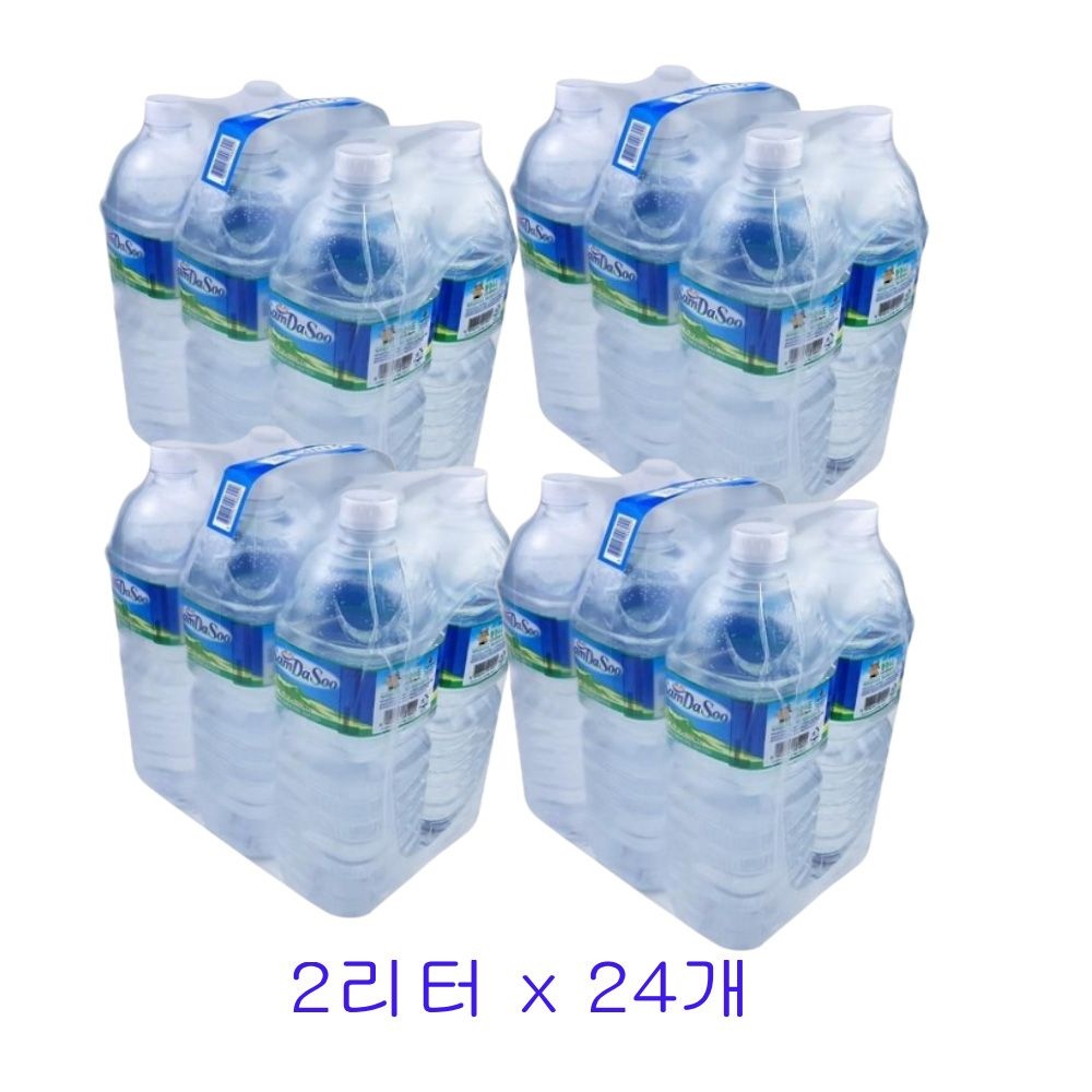 제주삼다수 생수 2리터 24개입(라벨유무 랜덤발송)