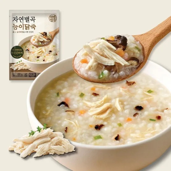 자연별곡 능이닭죽 400g