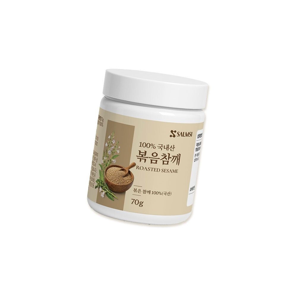 국내산 볶음 참깨 통깨 나물 무침 반찬 혼합 70g