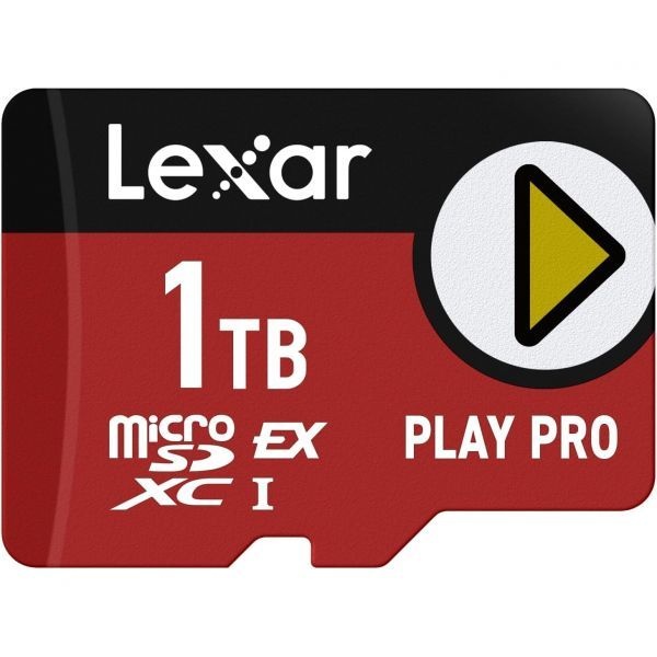 Lexar [해외] Lexar 렉사 1TB Play PRO microSD Express 카드 UHS I C10 U3 V30 Full HD 4K 최대 900 600MB s 메모리 닌텐도 스위치 2 ASUS 에이수스 ROG