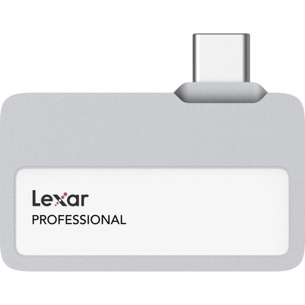 [해외] Lexar 렉사 2TB Professional Go 휴대용 SSD Apple 4K 60fps ProRes 지원 최대 1050MB s USB 3.2 Gen 2 견고한 IP65 방수 방진 등급 초소