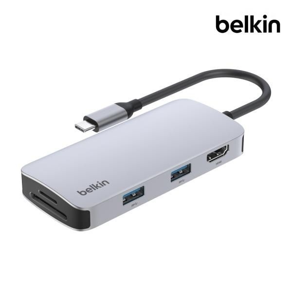 UnKnown Belkin AVC007fq-V2 USB허브5포트멀티허브 무전원C타입 4064343