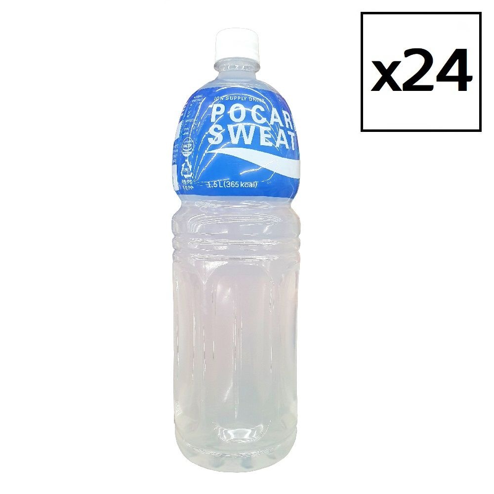 동아오츠카 포카리 스웨트 1.5L x 24병 이온 음료 페트 1.5 리터(라벨 유/무 랜덤 발송)