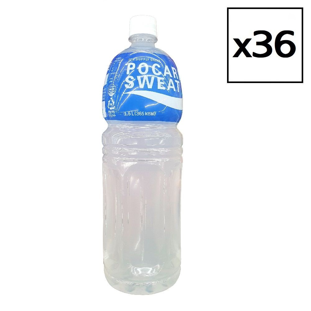 동아오츠카 포카리 스웨트 1.5L x 36병 이온 음료 페트 1.5 리터(라벨 유/무 랜덤 발송)