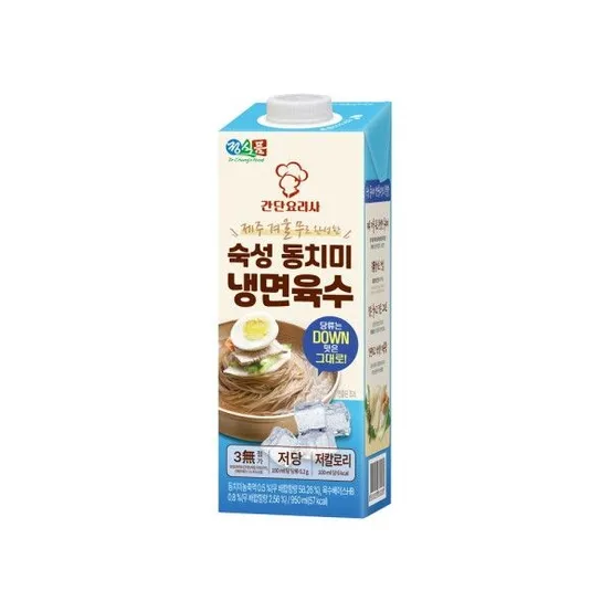 간단요리사 숙성 동치미 냉면육수 950mlx12팩