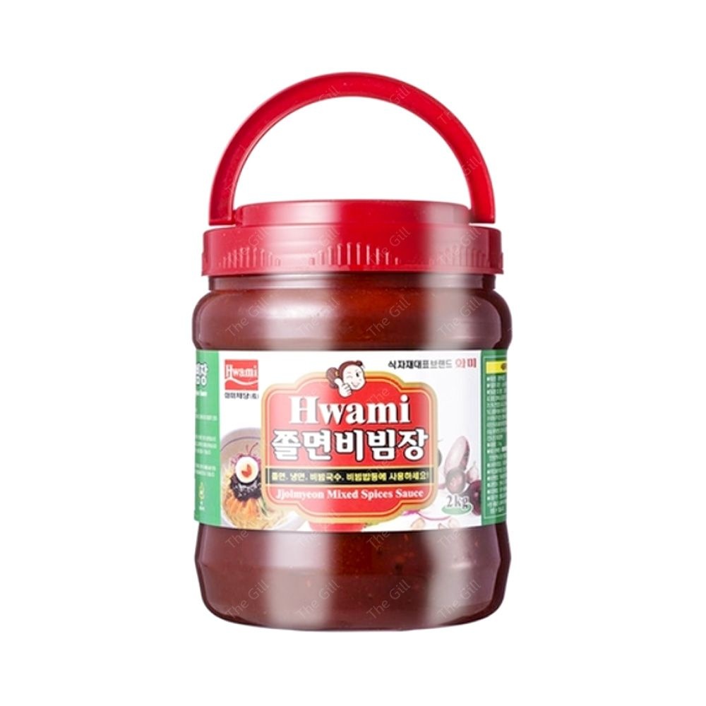 화미 쫄면비빔장 2kg 업소용 분식집 만능 비빔양념장