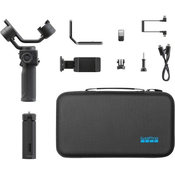 [해외] GoPro Fluid Pro AI 3축 짐벌 스테빌라이저 카메라 스마트폰 호환 피사체 추적 조명 무선 제어 휴대성 브이로그 촬영 36