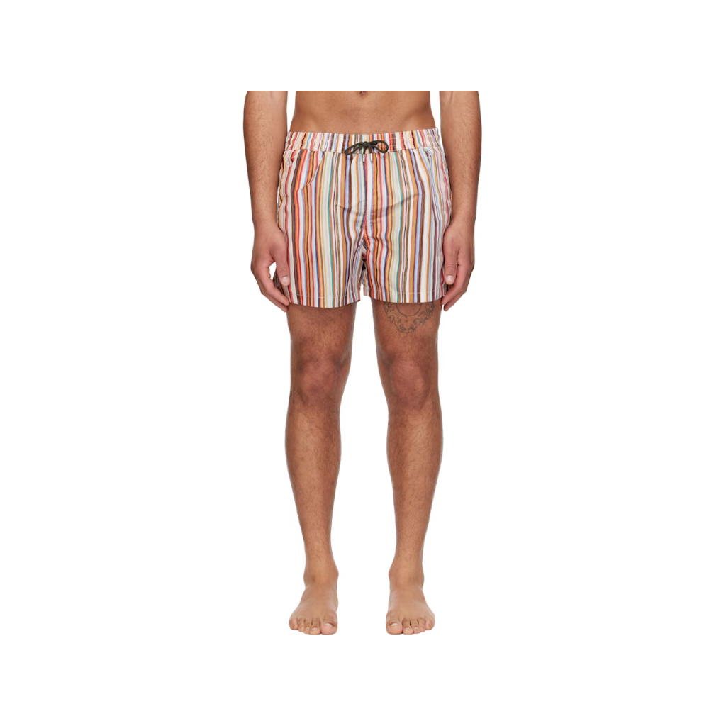 폴스미스 멀티컬러 페인트 시그니처 스트라이프 스윔 쇼츠 M1A 239B U41671 92 TP872523474