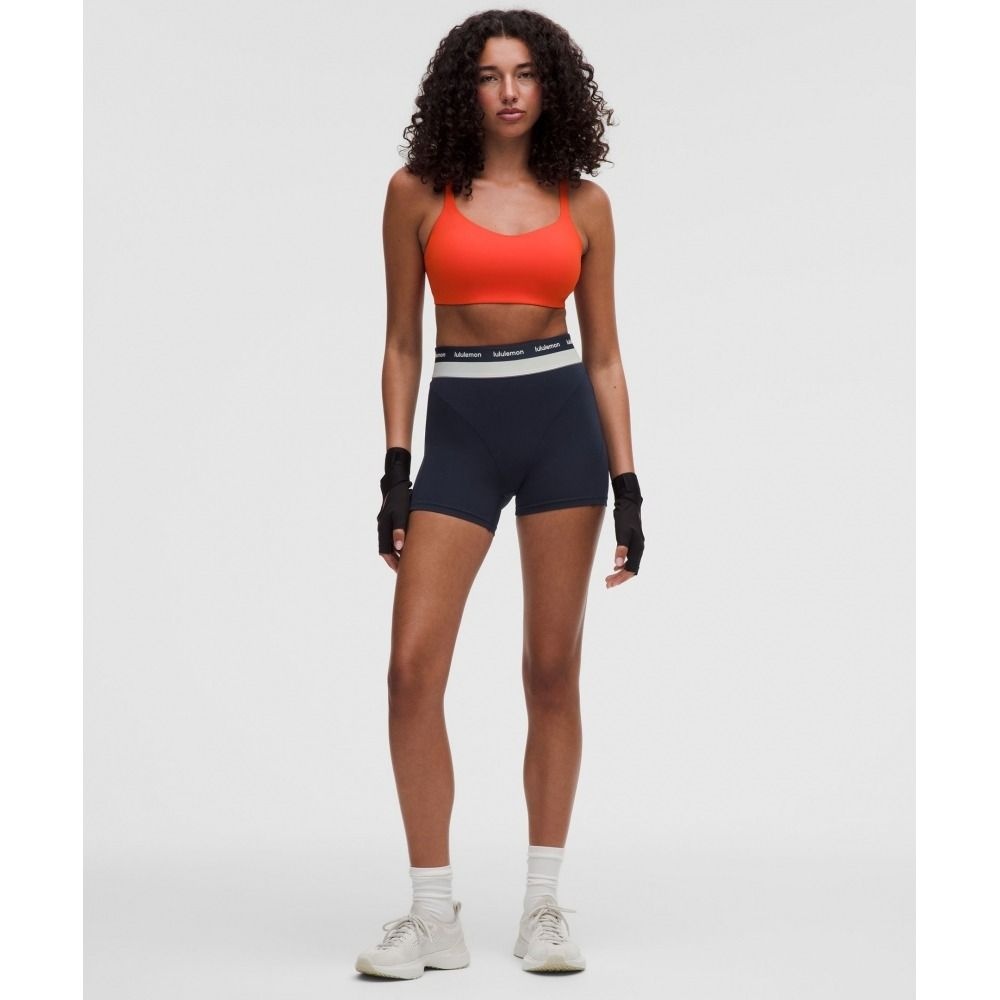 lululemon 룰루레몬 Everlux 컨투어심 하이라이즈 트레이닝 쇼츠 4inch
