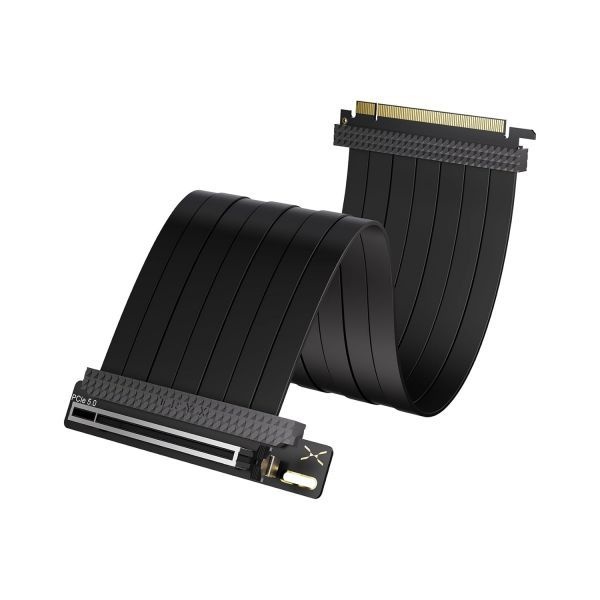 [해외] TRYX 트릭스 String PCIE 5.0 x 16 라이저 케이블 200mm 128GB s 수직 그래픽 카드 GPU 마운트 유연한 4.0 지원 EMI 차폐 기능으