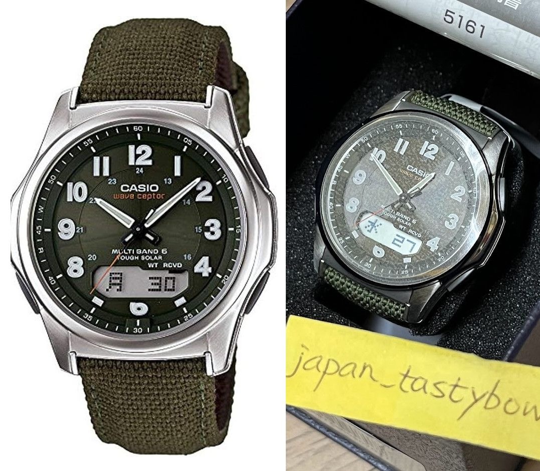 Casio Casio CASIO WAVE CEPTOR WVA-M630B-3AJF Atomic Tough Solar 라디오 WVA-M630B-3A 시계 [세금포함] [정품] 명품시계 손목시계 패션시계