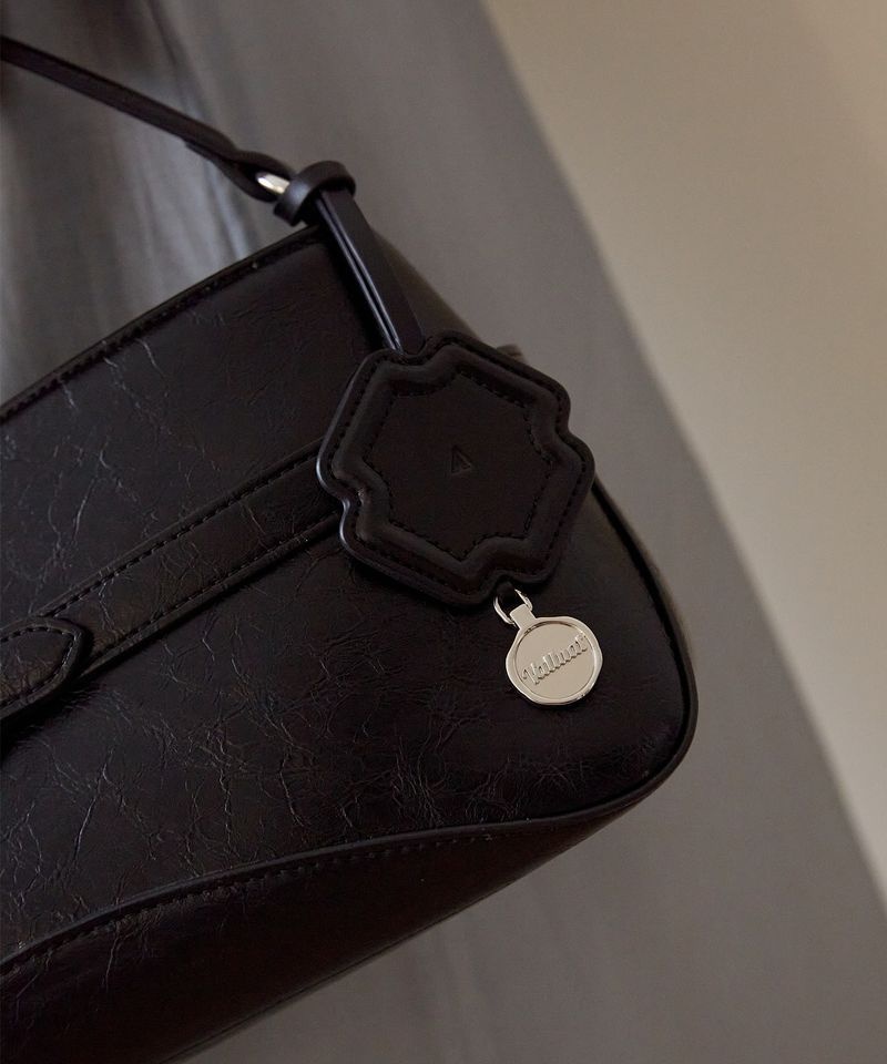 VALLUAT <매장정품> 벨류엣 VALLUAT Clover mirror bag charm_Black 7-20 243107