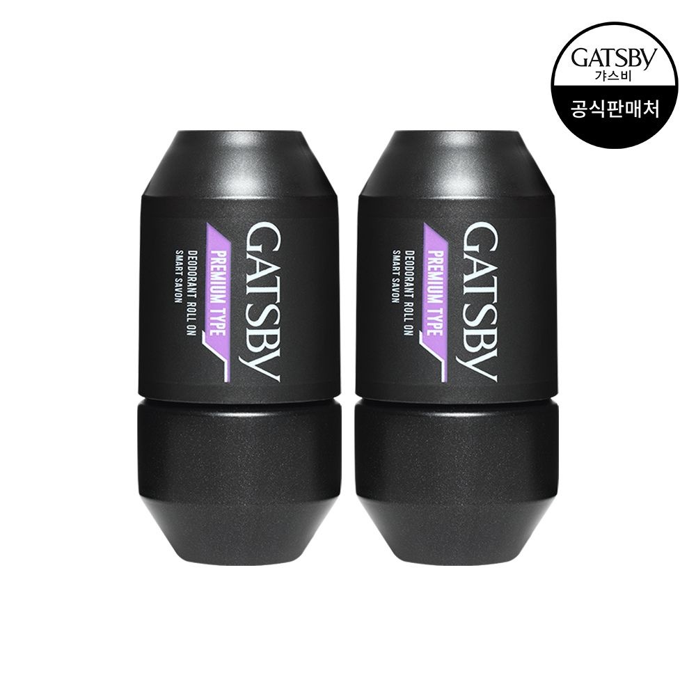 갸스비 (현대Hmall) 갸스비 프리미엄 타입 데오도란트 롤 온 스마트 샤봉 60ml 2개