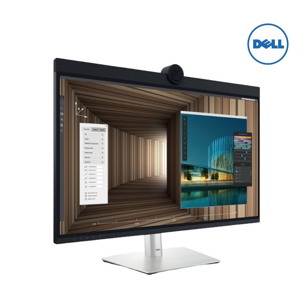 [오늘출발] 델 (재고보유) 울트라샤프 U3224KB 6144 x 3456 (6K UHD) 모니터 32형 16:9 IPS Black 패널 웹캠 3년무상