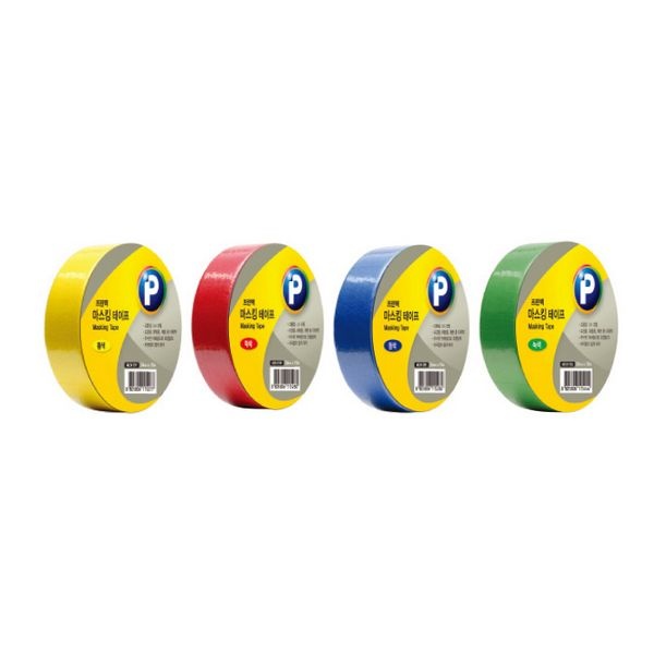오피스디포 마스킹테이프 녹색 M2410G 24mm x 10m 프린텍