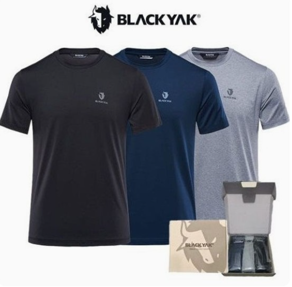 [롯데온]블랙야크 남녀공용 여름 기능성 라운드 티셔츠 3Pack (32,830원/무료)