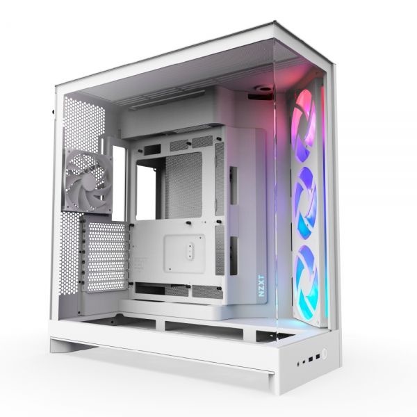 NZXT H9 Flow RGB V2 화이트 (미들타워)