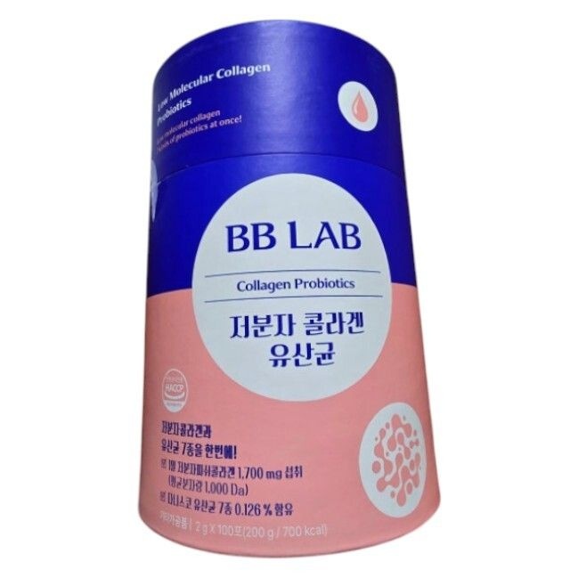 비비랩 저분자 콜라겐 유산균 2g 100포