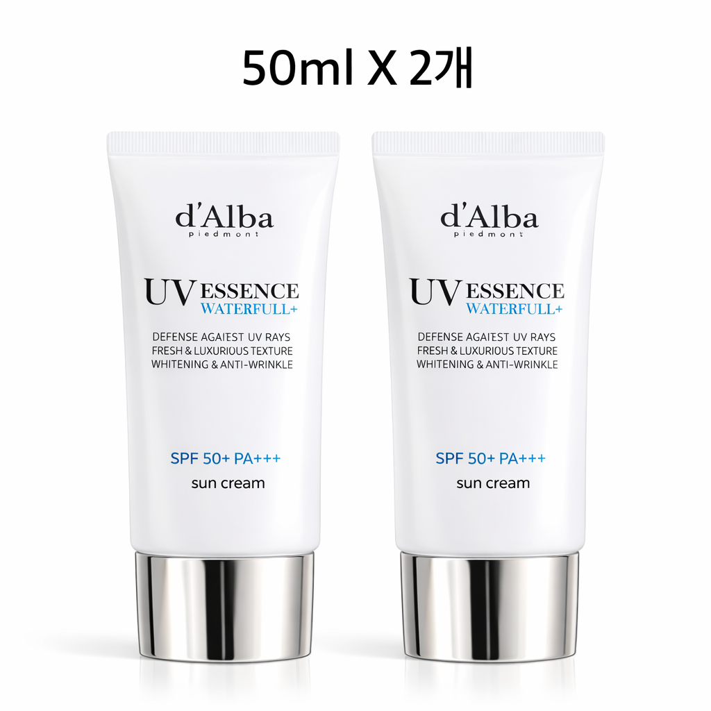 달바 워터풀 에센스 선크림 50ml X 2개