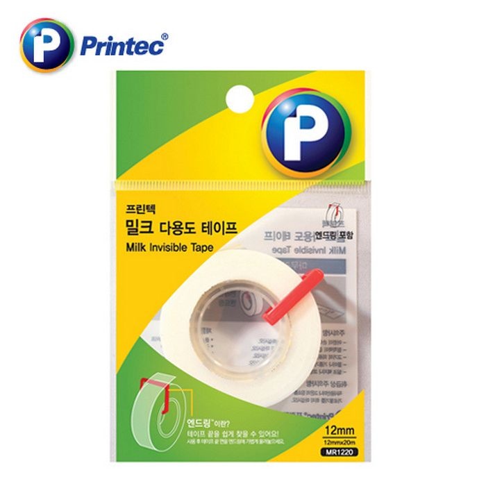 [오늘출발] 오피스디포 밀크테이프 리필 MR1220 12mm x 20m 프린텍