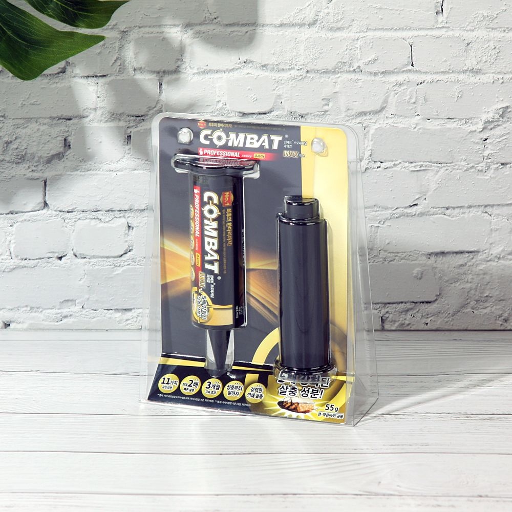 컴배트 프로페셔널 바퀴겔 맥스 바퀴약 주사기형 55g