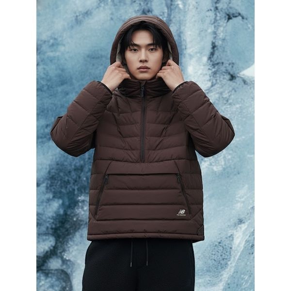 뉴발란스 [하프클럽]UNI 경량 아노락 브라운 NBNPD41923-85