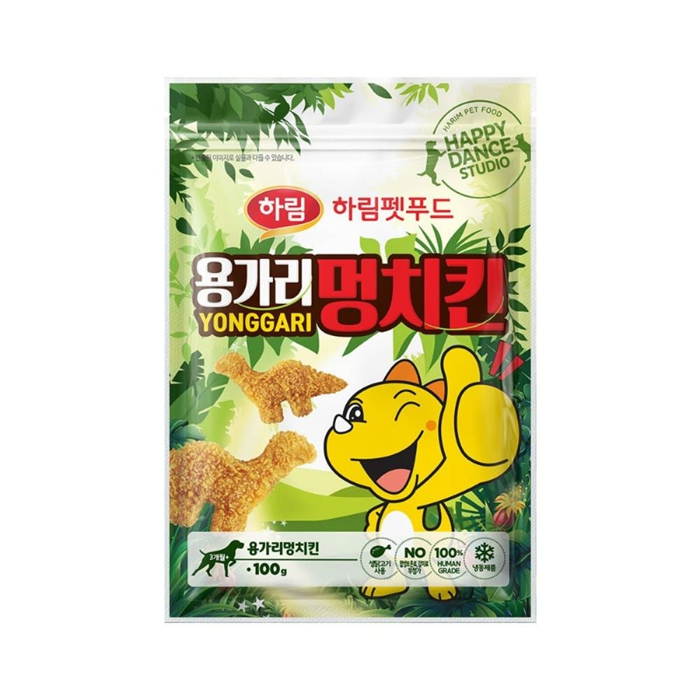 더리얼 용가리 멍치킨 100g 강아지 전용 간식