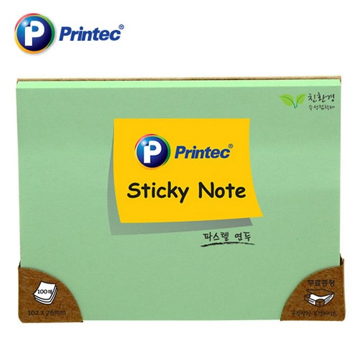 오피스디포 스티키노트 10276G 프린텍