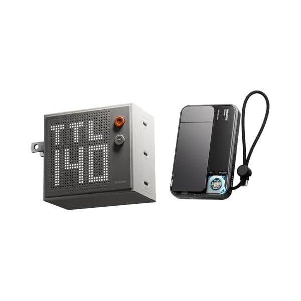 sharge [해외] Pixel 140 USB C GaN 충전기 ICEMAG 3 보조 배터리 세트 244741