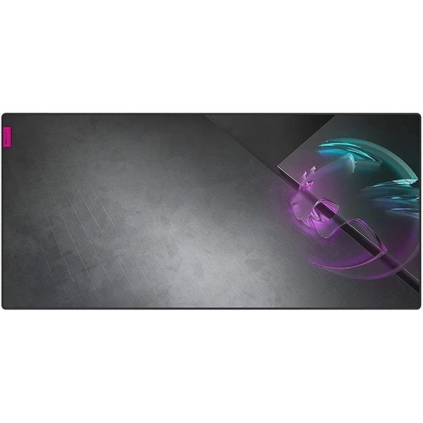 [해외] ROCCAT Sense Icon XXL PC 게이밍 마우스패드 미끄럼 방지 고무 뒷면 맞춤형 아트워크 내구성 있는 수지 처리 천 표면 및