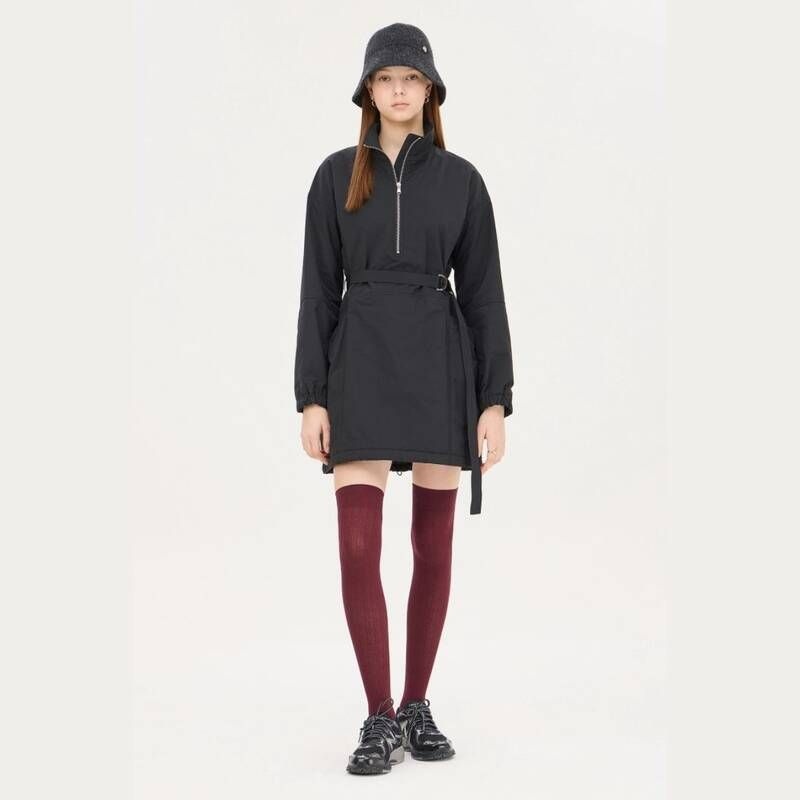 <매장정품> SISLEY 시슬리 보이드 집업 벨티드 미니 원피스 SAOP40461 SAOP40461-NA 1823827