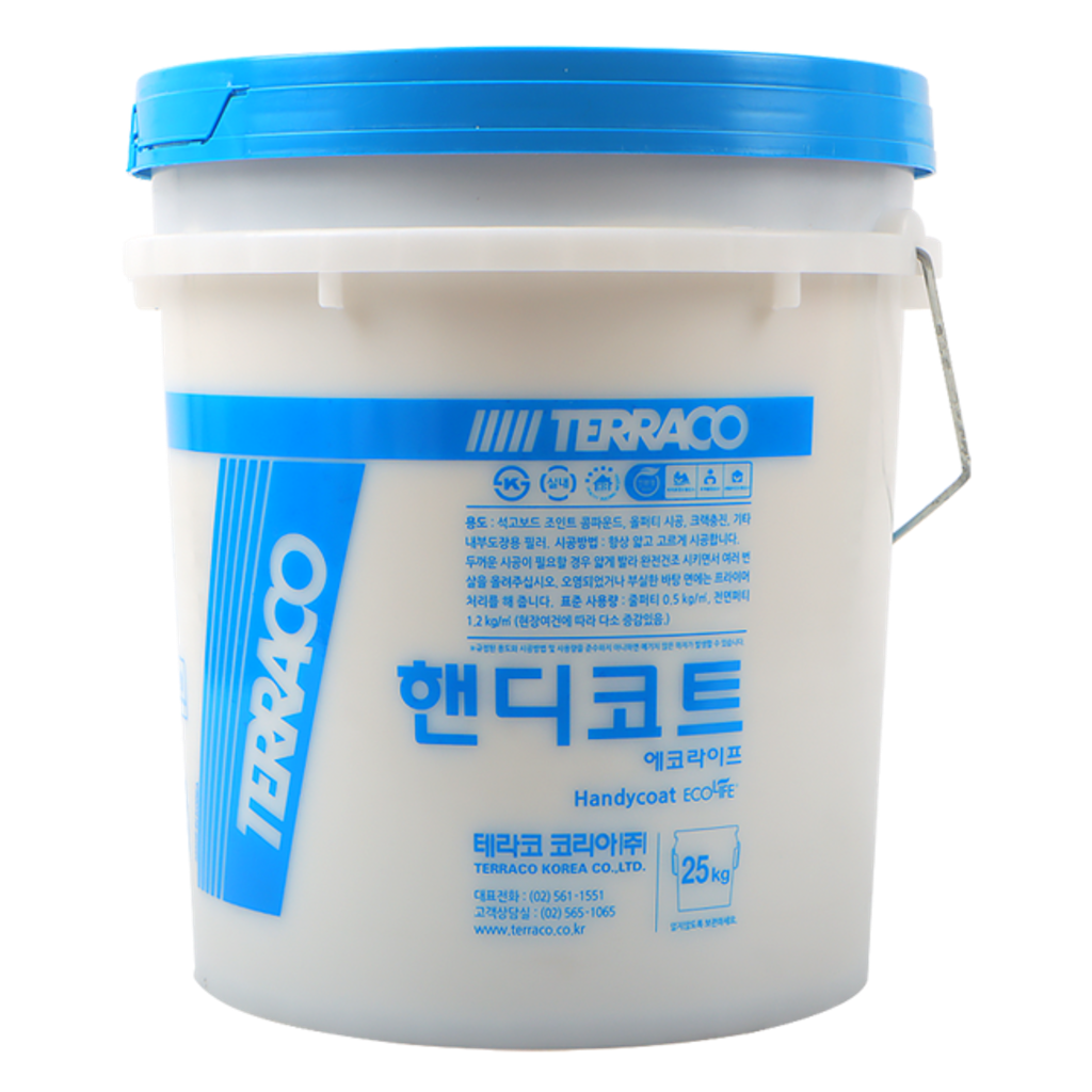 테라코 핸디코트 퍼티 빠데 내부용 25kg