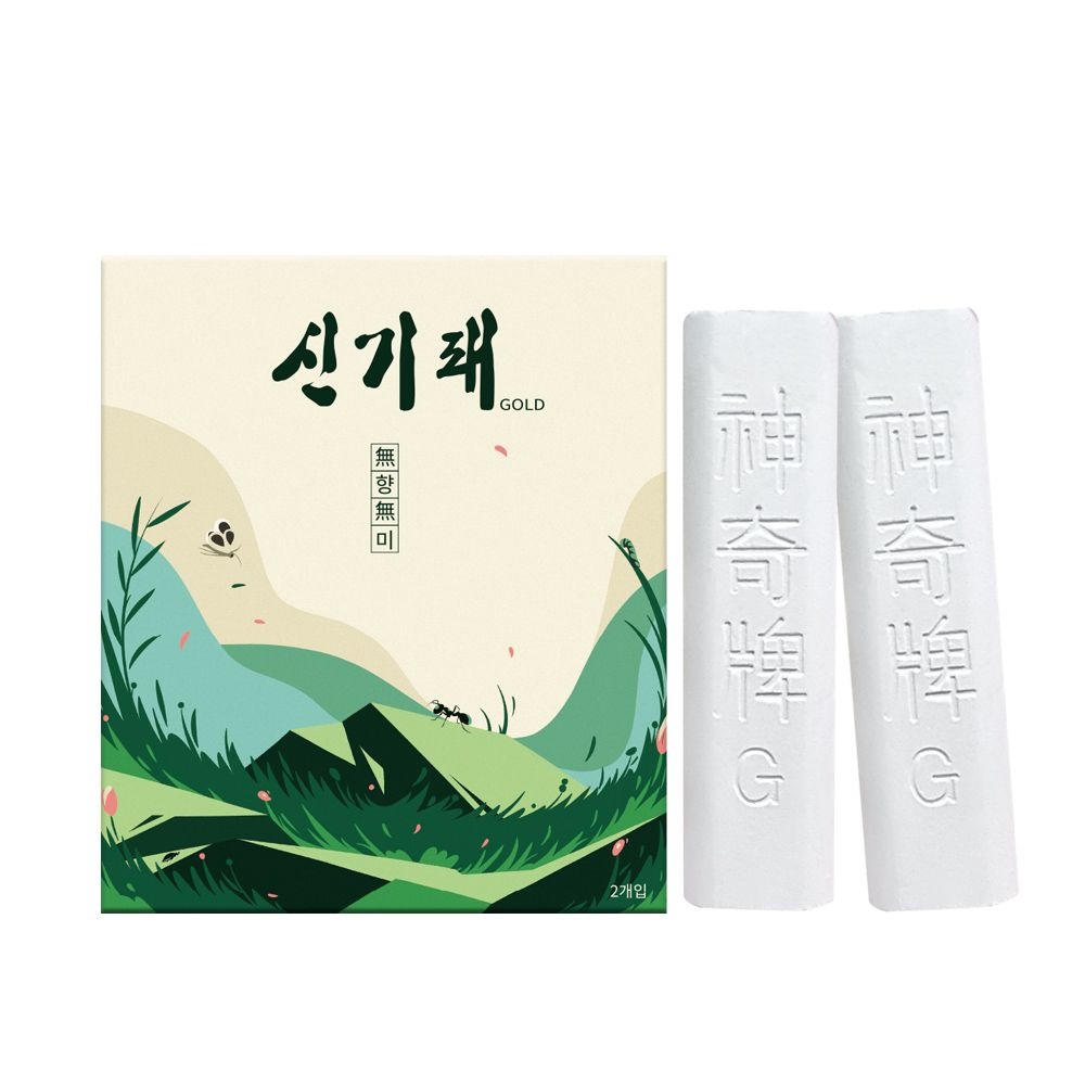 신기패 2개입 분필형 살충제 바퀴벌레약 초파리트랩 개미약 모기퇴치 지네약 해충약 좀벌레약