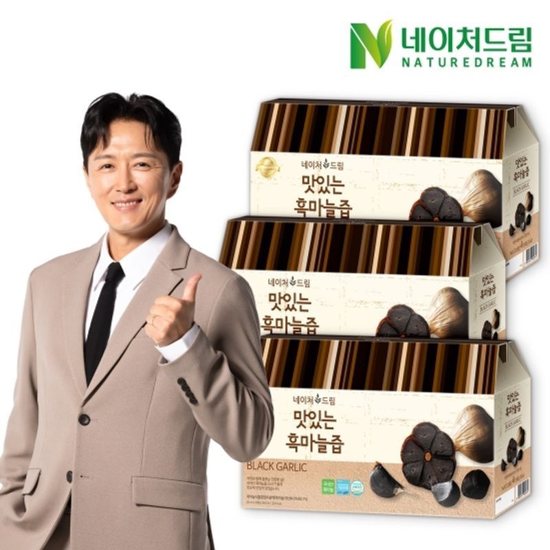 네이처드림 맛있는 흑마늘즙 30포 x 3박스 총90포