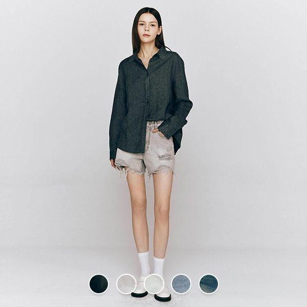 405540 여 데님 핫 쇼츠
