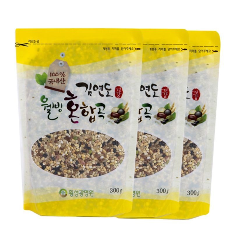김연도 웰빙혼합10곡 300g 7봉