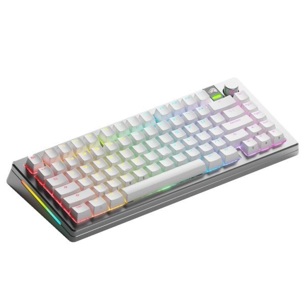 [해외] 글로리어스 게이밍 GMMK 3 PRO 무선 기계식 키보드: 75% TKL 블루투스 2.4GHz 핫스왑 가능 MX 스위치 알루미늄 본체 가스