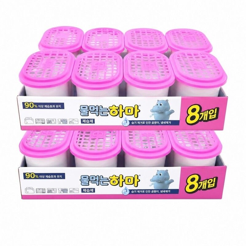 물먹는하마 옷장용 본품, 300g, 16개